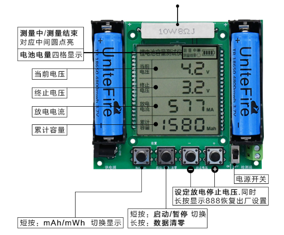 檢測儀工作參數介紹