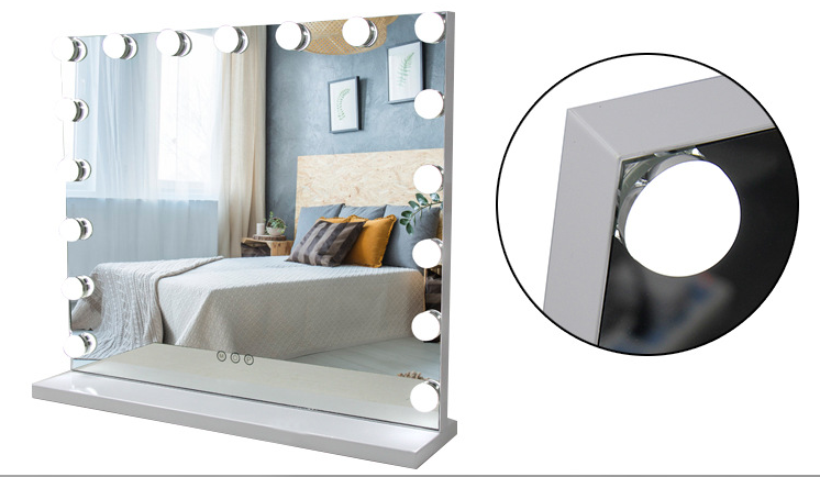 網紅發光化妝鏡子