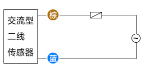 交流電接近開關接線圖 交流電接近開關接線圖